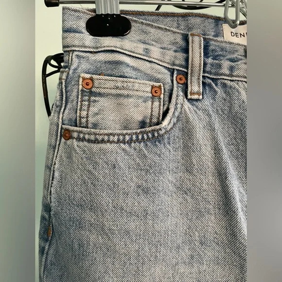 NWOT Aritzia Denim Forum The BF High Rise Loose Jeans - Picture 3 of 12